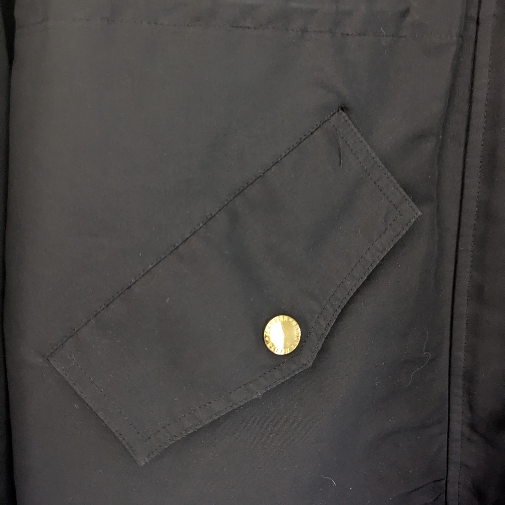 Ralph Lauren Chore Coat Barn Jacket Black Water Repellent Size Large - Picture 10 of 16
